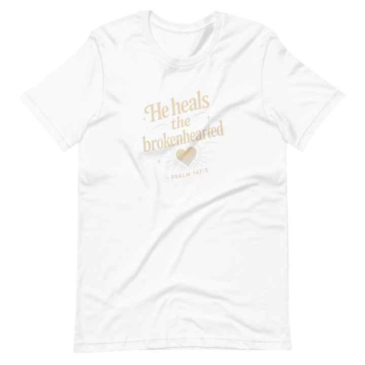 He Heals T-Shirt - Faith Scripture Gift | Gifts Of Words