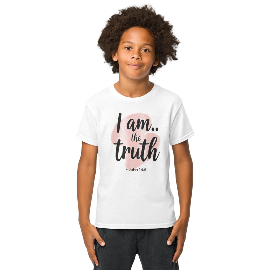 I Am The Truth Youth t-shirt - Faith Scripture Gift | Gifts Of Words