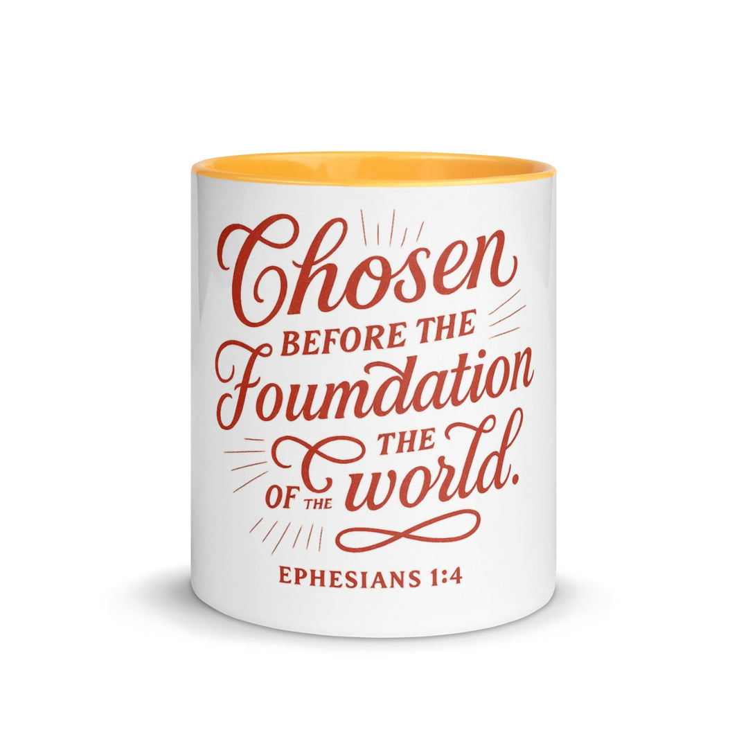 Chosen before the foundation of world Ephesians 1:4 - Faith Scripture Gift | Gifts Of Words