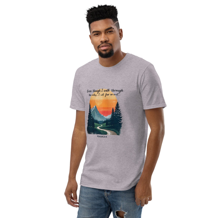 Even Though I Walk T-Shirt - Faith Scripture Gift | Gifts Of Words