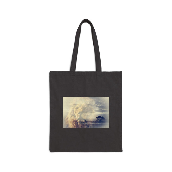 100% Cotton Canvas Tote Bag – Heavyweight 15"x16" Reusable Shopping Bag – Long Handles – Natural & Black - Faith Scripture Gift | Gifts Of Words