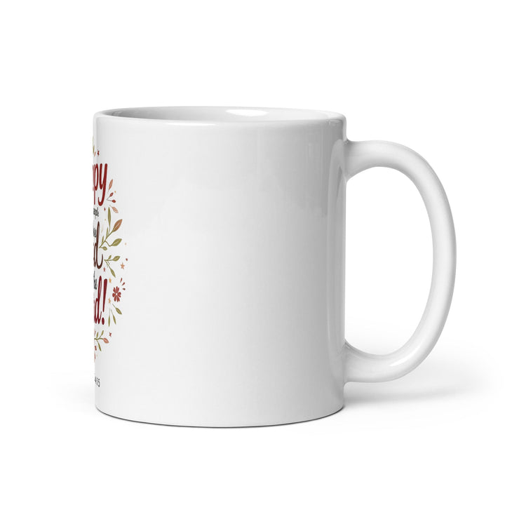 Happy are the people whose God is the Lord Psalm 144:15 - Faith Scripture Gift | Gifts Of Words