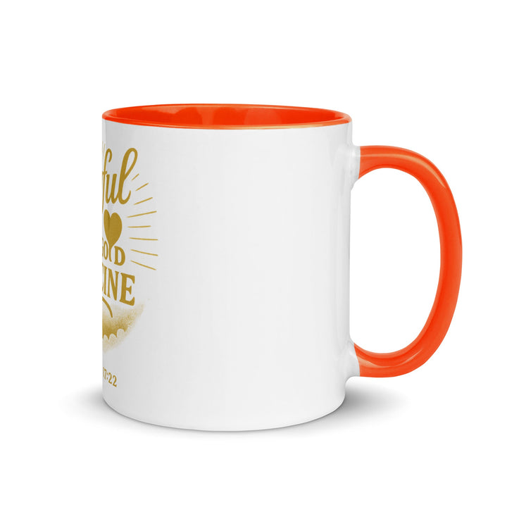 A joyful is good medicine Mug - Faith Scripture Gift | Gifts Of Words