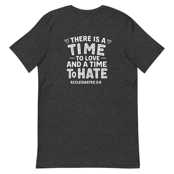 There is a time T-Shirt - Faith Scripture Gift | Gifts Of Words
