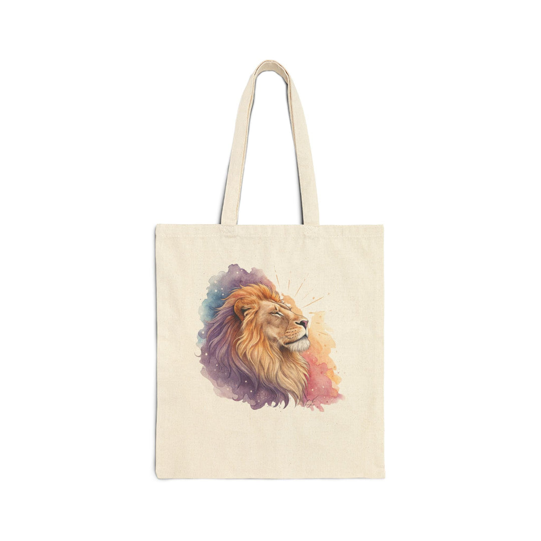 Cotton Canvas Tote Bag 15" x 16", Heavy-Duty Fabric, Long Handles, Reusable & Eco-Friendly - Faith Scripture Gift | Gifts Of Words