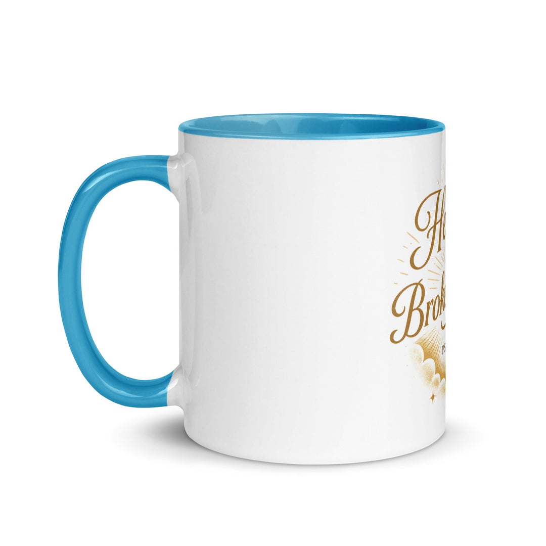 He heals the Brokenhearted Mug - Faith Scripture Gift | Gifts Of Words