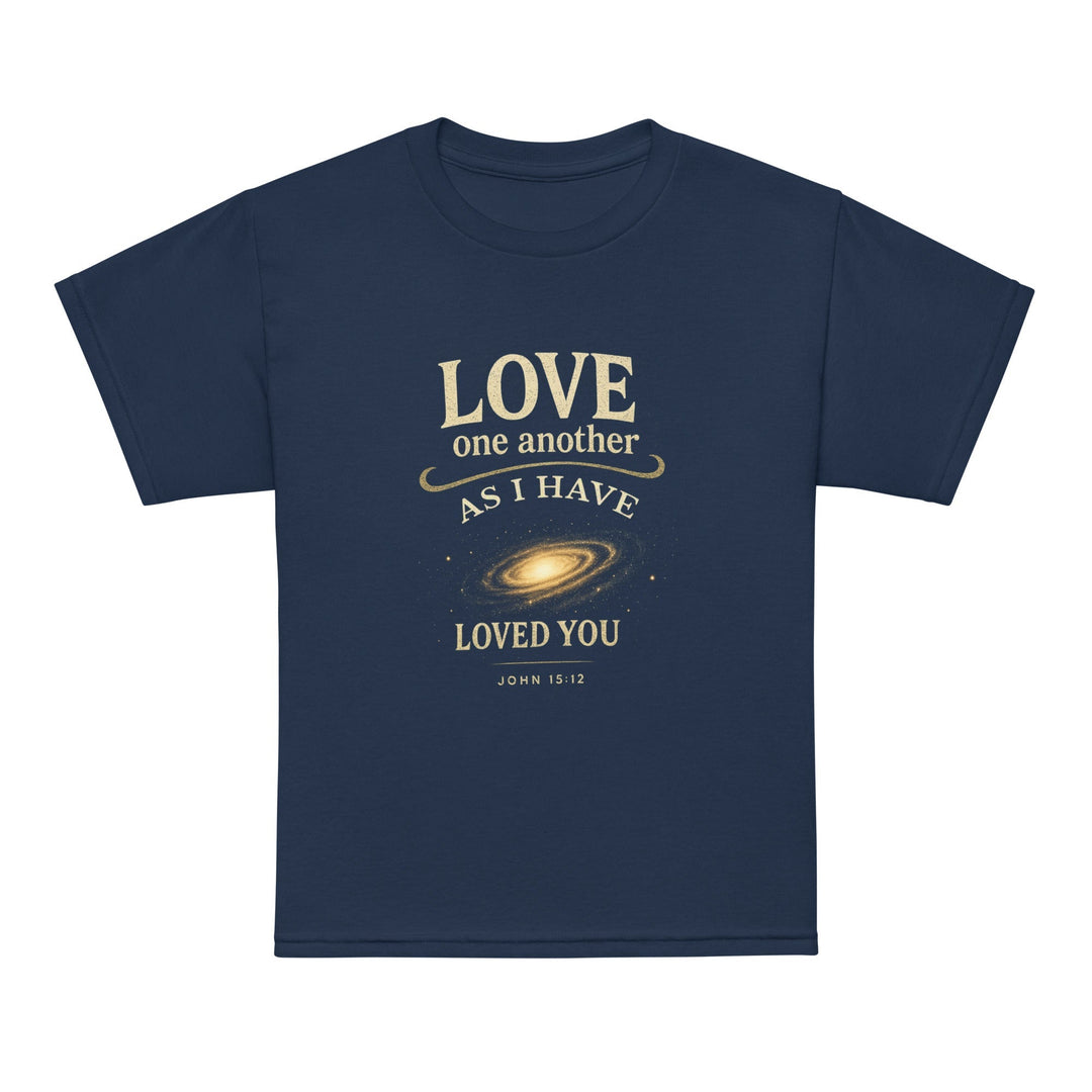 Love One Another Youth t-shirt - Faith Scripture Gift | Gifts Of Words