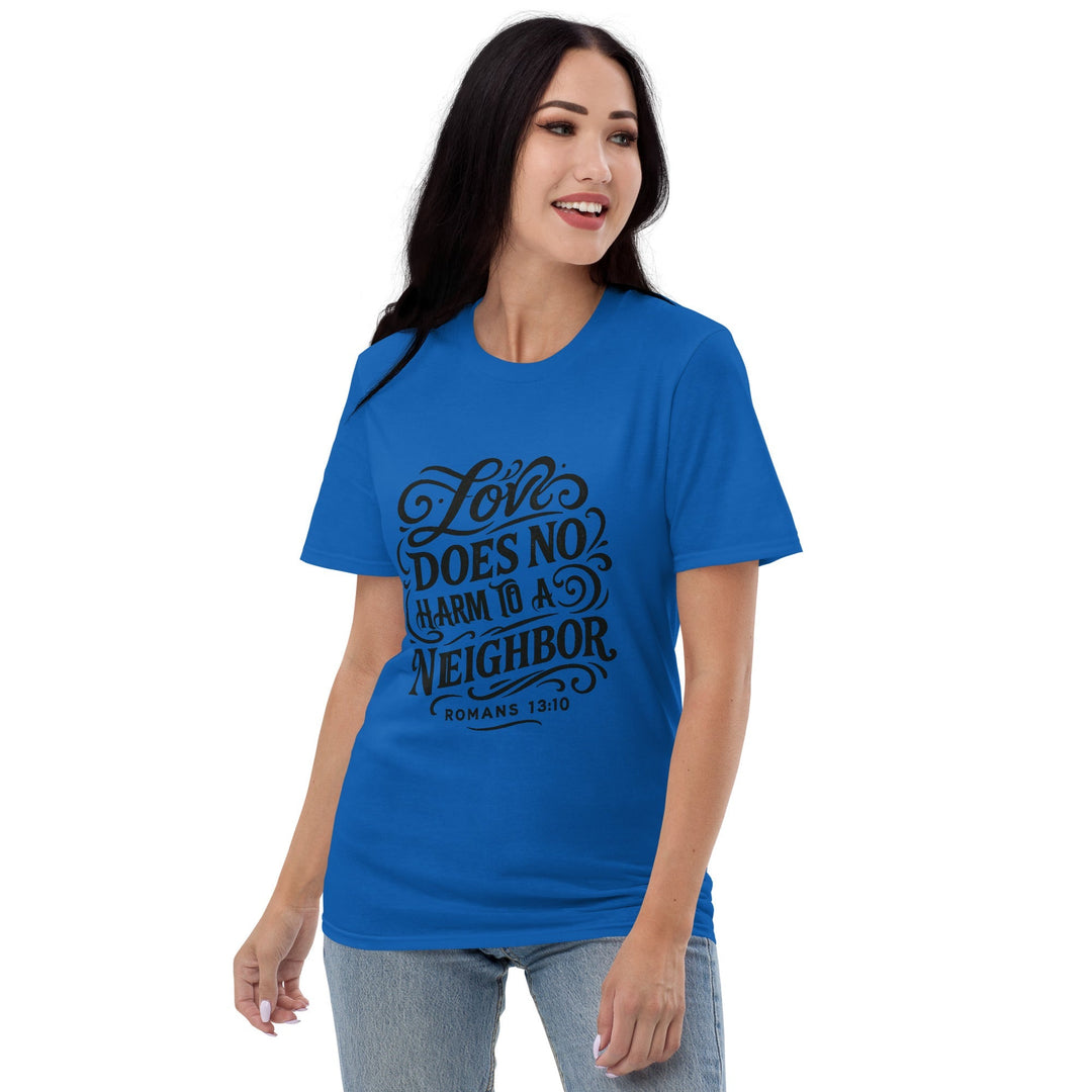 Love Does No Harm T-Shirt - Faith Scripture Gift | Gifts Of Words