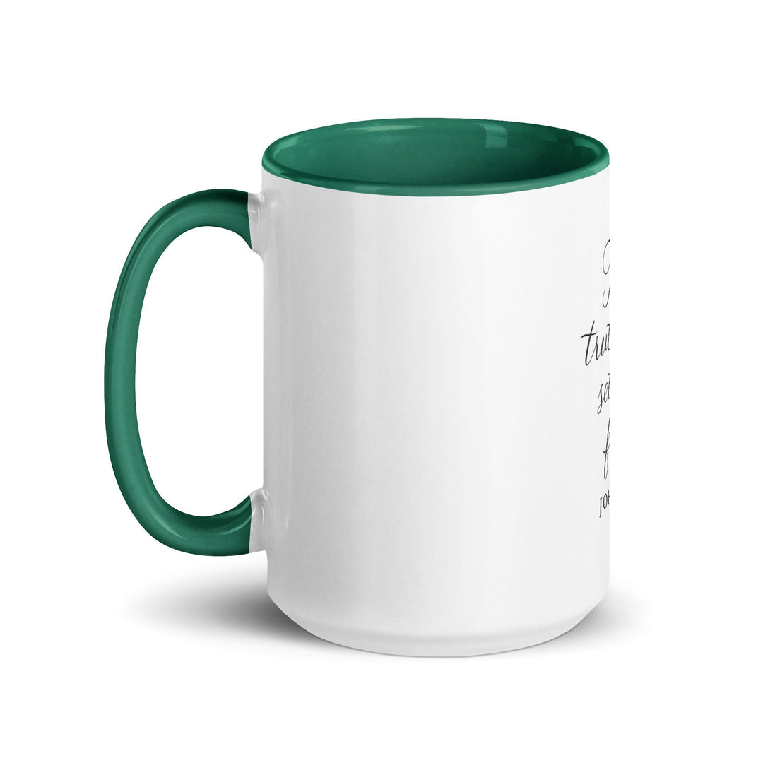 The truth will set you free Mug - Faith Scripture Gift | Gifts Of Words