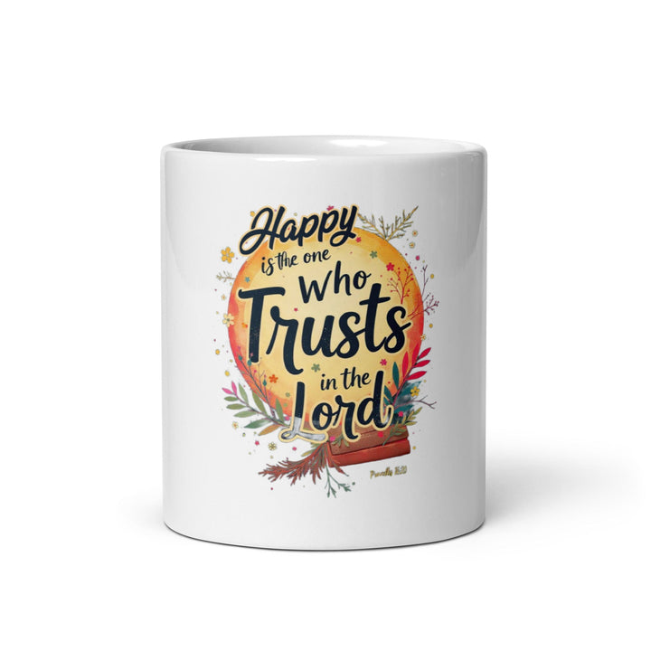 Happy is the one who trust in Lord Proverbs 16:20 - Faith Scripture Gift | Gifts Of Words