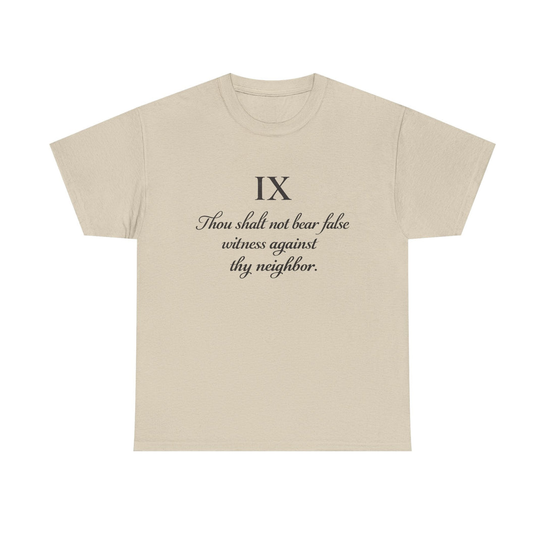 Heavy Cotton Tee – Premium Quality Durable Unisex Crewneck - Faith Scripture Gift | Gifts Of Words