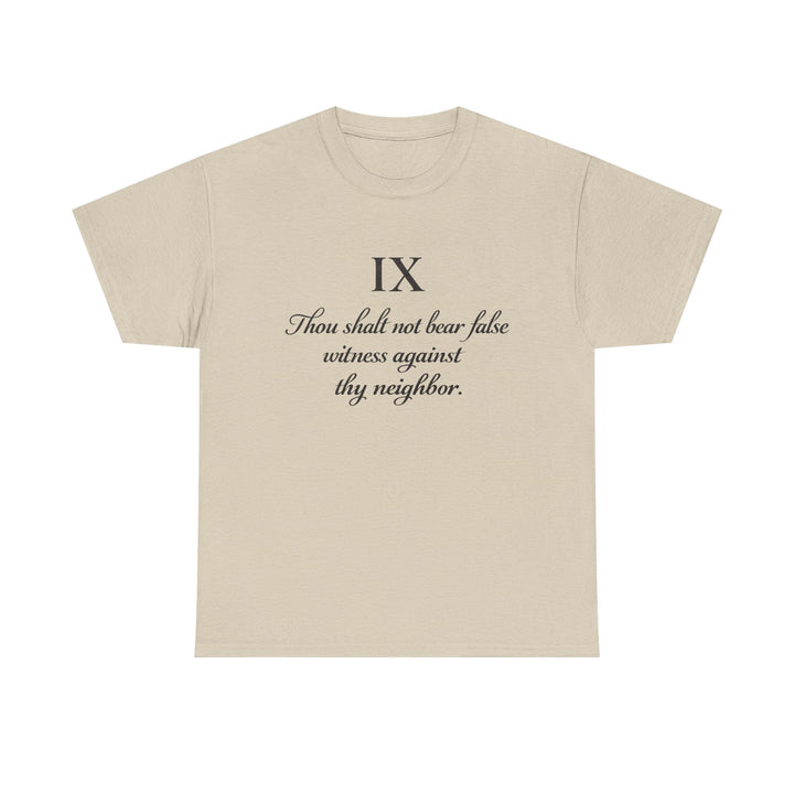 Heavy Cotton Tee – Premium Quality Durable Unisex Crewneck - Faith Scripture Gift | Gifts Of Words