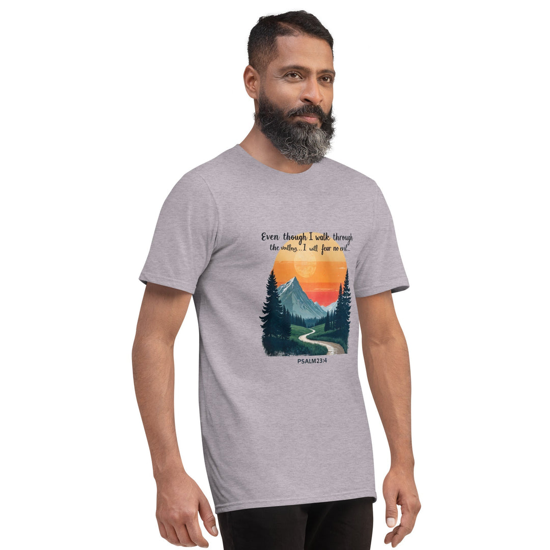 Even Though I Walk T-Shirt - Faith Scripture Gift | Gifts Of Words