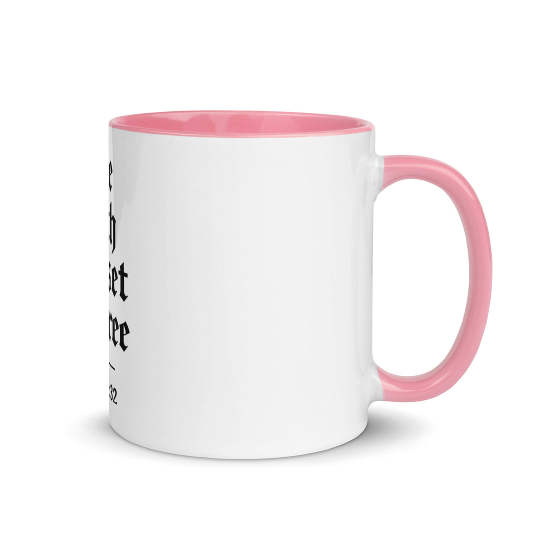 The truth will set you free Mug - Faith Scripture Gift | Gifts Of Words