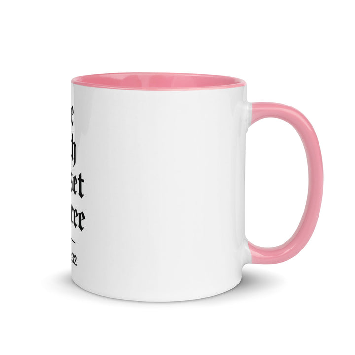 The truth will set you free Mug - Faith Scripture Gift | Gifts Of Words