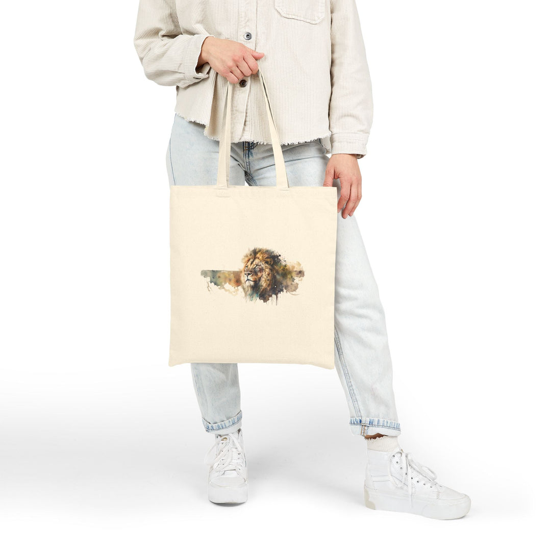 Cotton Canvas Tote Bag – Heavy-Duty 100% Cotton – Reusable Shopping & Everyday Tote – 15x16" with Long Handles – Natural or Black - Faith Scripture Gift | Gifts Of Words