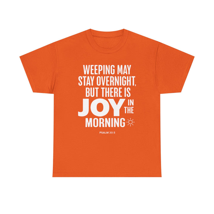 Heavy Cotton Tee – Premium Weight Durable Unisex Crewneck - Faith Scripture Gift | Gifts Of Words