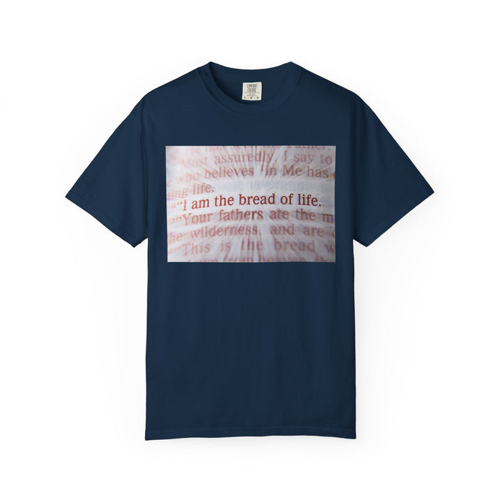 Garment-Dyed T-Shirt – Soft Vintage Wash Premium Unisex Tee - Faith Scripture Gift | Gifts Of Words