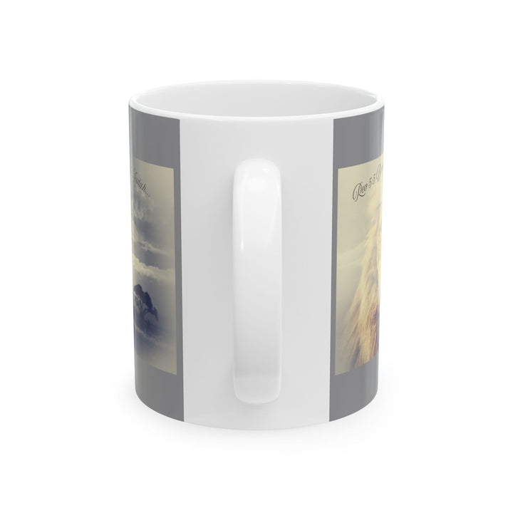 Ceramic Coffee Mug – 11oz & 15oz – BPA-Free, Microwave & Dishwasher Safe – Personalized Gift for Coffee & Tea Lovers - Faith Scripture Gift | Gifts Of Words
