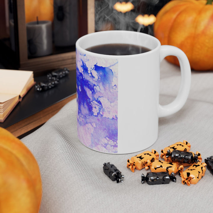 Majestic Purple Lion Watercolor Ceramic Mug Ceramic Mug, (11oz, 15oz) - Faith Scripture Gift | Gifts Of Words