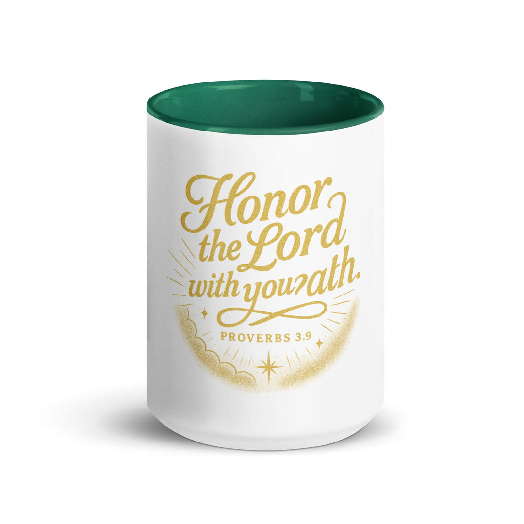Honor the Lord with you? ath. mug - Faith Scripture Gift | Gifts Of Words