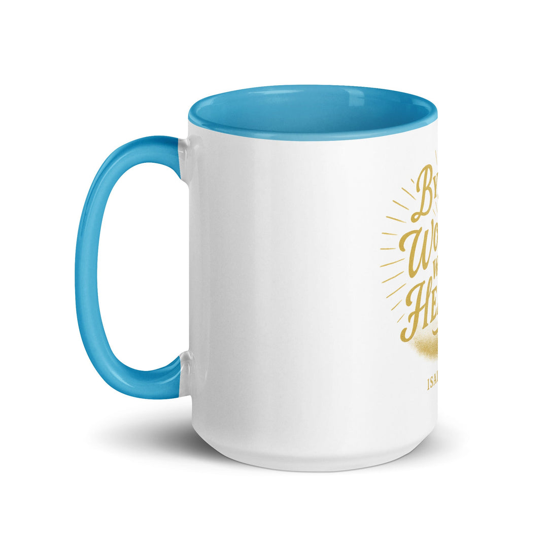 By his wounds we are healed Mug - Faith Scripture Gift | Gifts Of Words