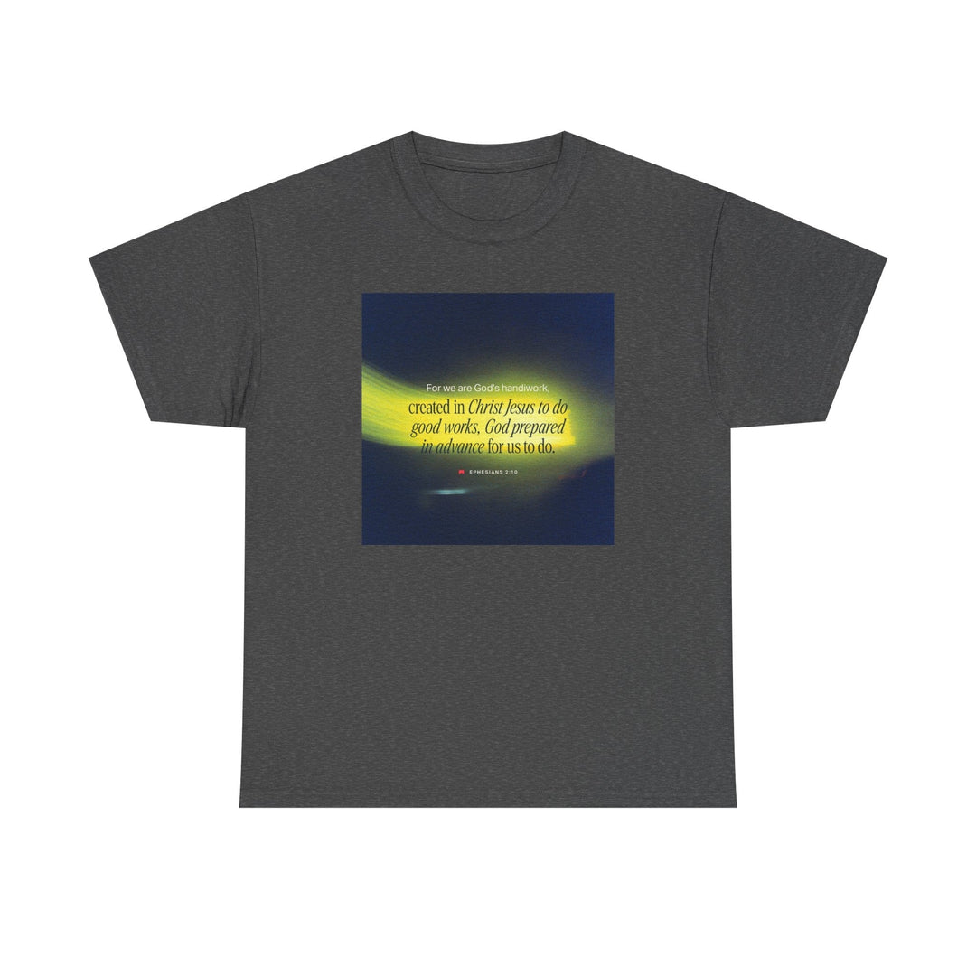 God's Handiwork Heavy Cotton Tee - Premium Religious Apparel - Faith Scripture Gift | Gifts Of Words