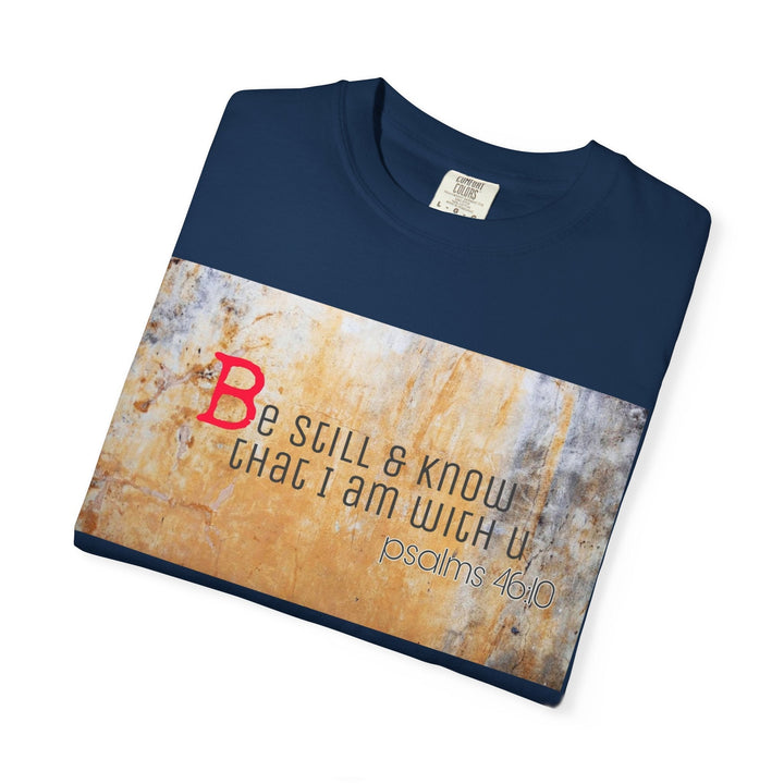 Garment-Dyed T-Shirt – Vintage Feel Premium Comfort Tee - Faith Scripture Gift | Gifts Of Words