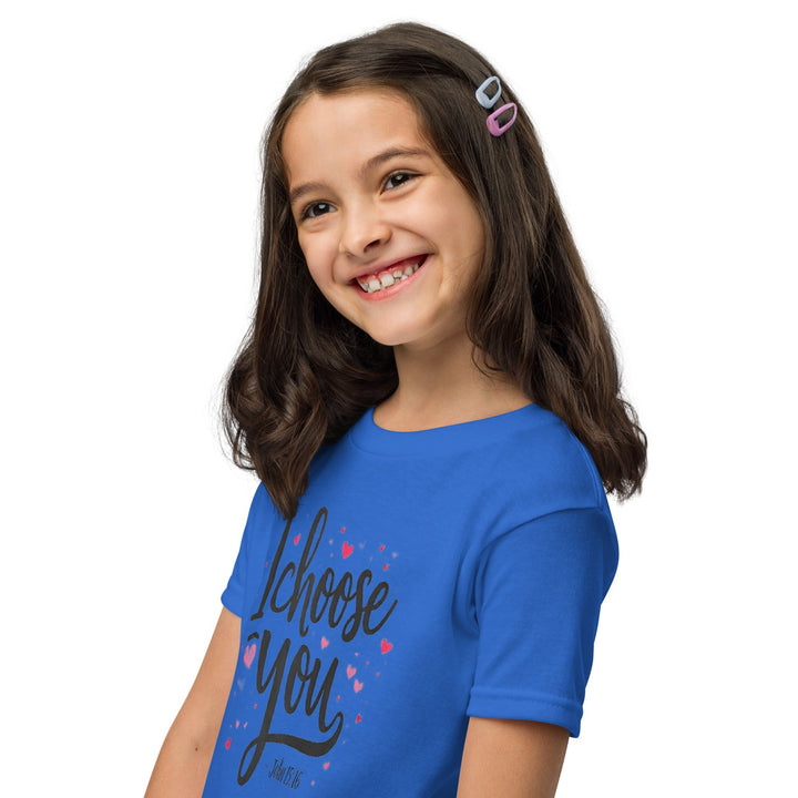 I Chose You Youth t-shirt - Faith Scripture Gift | Gifts Of Words