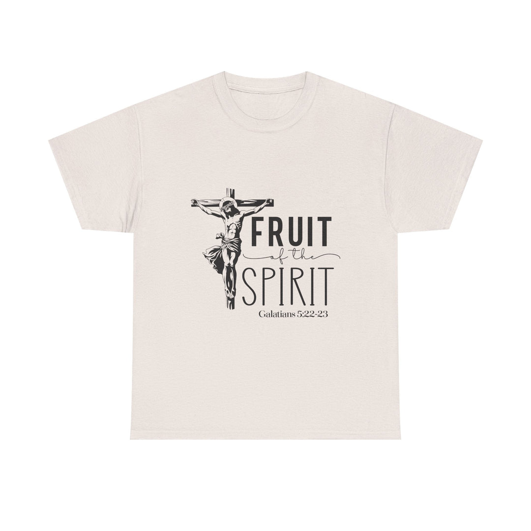 Fruit of the Spirit Galatians 5 22-23-01 Unisex Heavy Cotton Tee - Faith Scripture Gift | Gifts Of Words