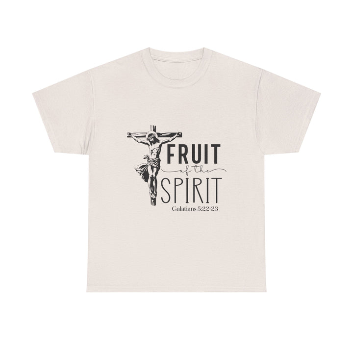 Fruit of the Spirit Galatians 5 22-23-01 Unisex Heavy Cotton Tee - Faith Scripture Gift | Gifts Of Words