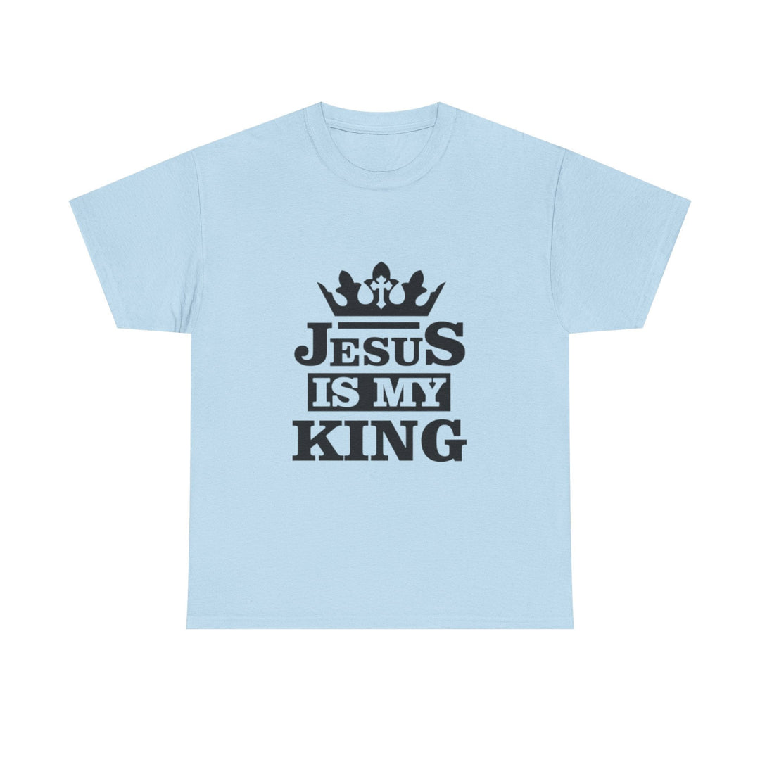 Jesus Is My King T-Shirt - Bold Christian Faith Graphic Tee - Faith Scripture Gift | Gifts Of Words