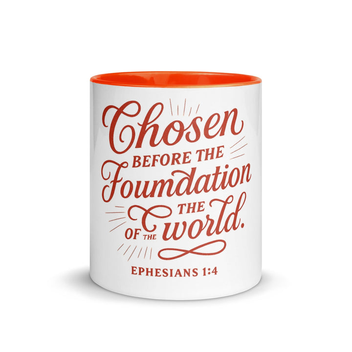 Chosen before the foundation of world Ephesians 1:4 - Faith Scripture Gift | Gifts Of Words