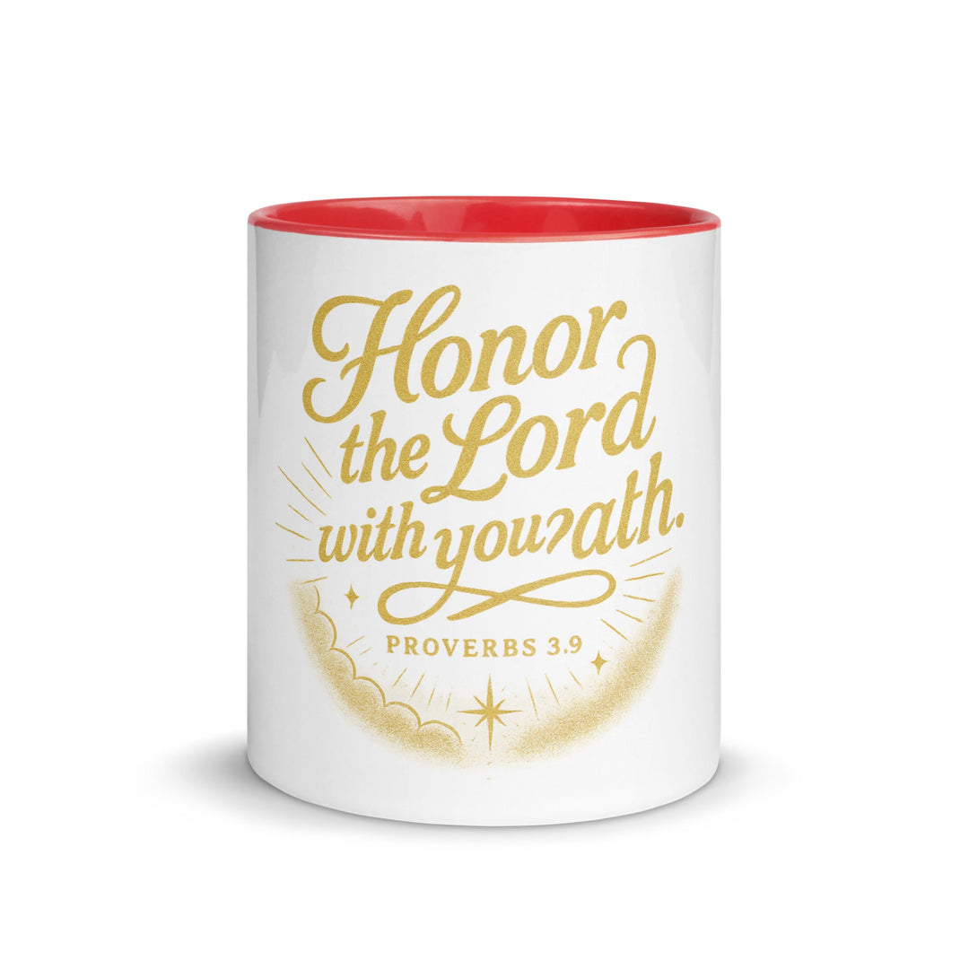 Honor the Lord with you? ath. mug - Faith Scripture Gift | Gifts Of Words
