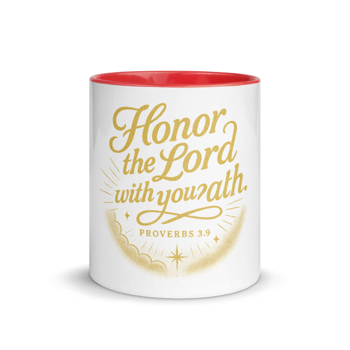 Honor the Lord with you? ath. mug - Faith Scripture Gift | Gifts Of Words