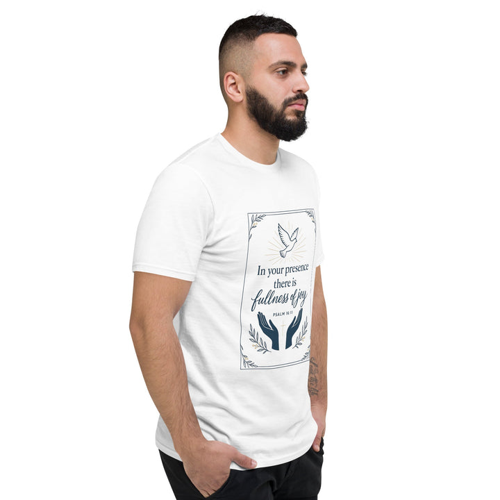 In Your Presence T-Shirt - Faith Scripture Gift | Gifts Of Words