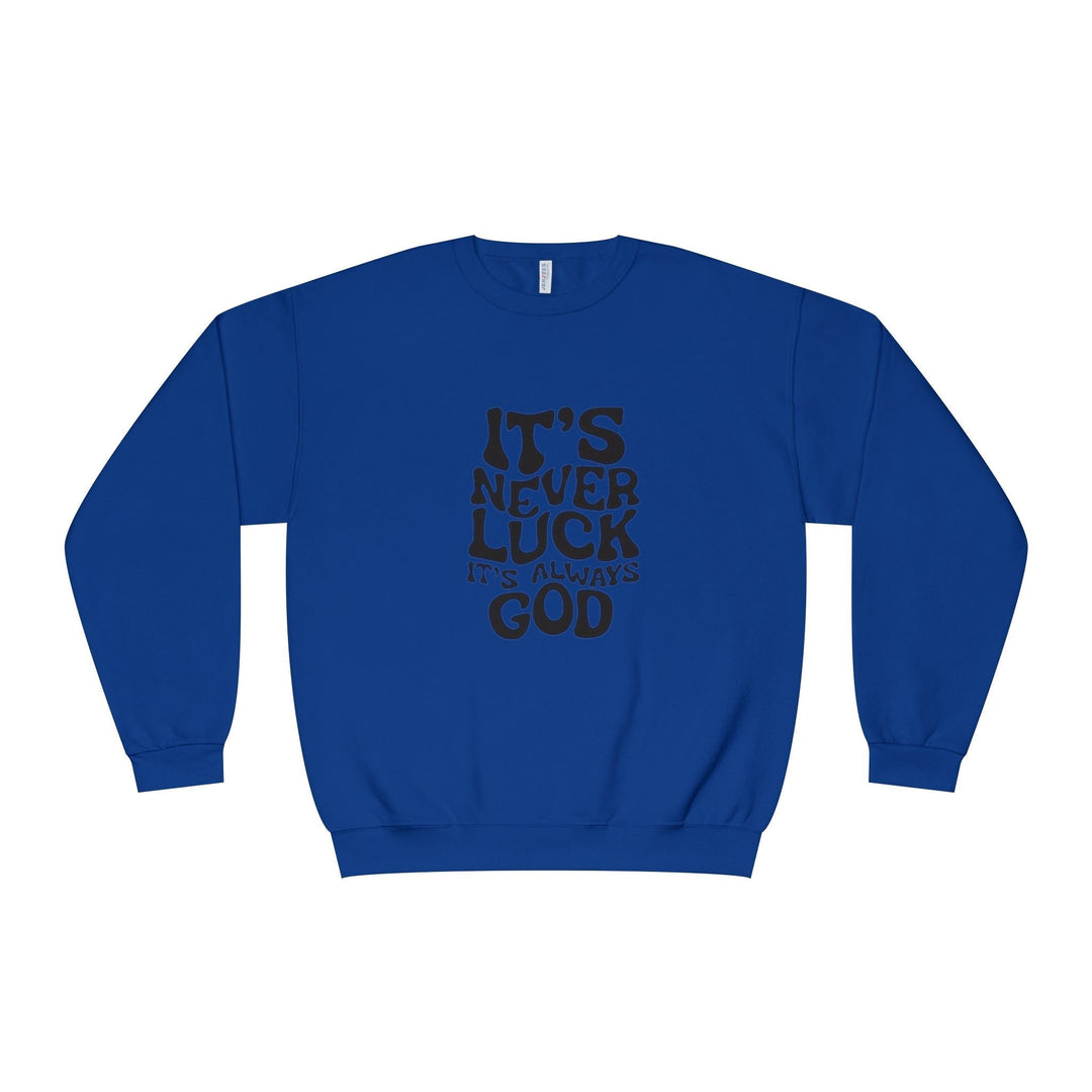 Faith Crewneck Sweatshirt - Premium Christian Fleece Apparel - Faith Scripture Gift | Gifts Of Words