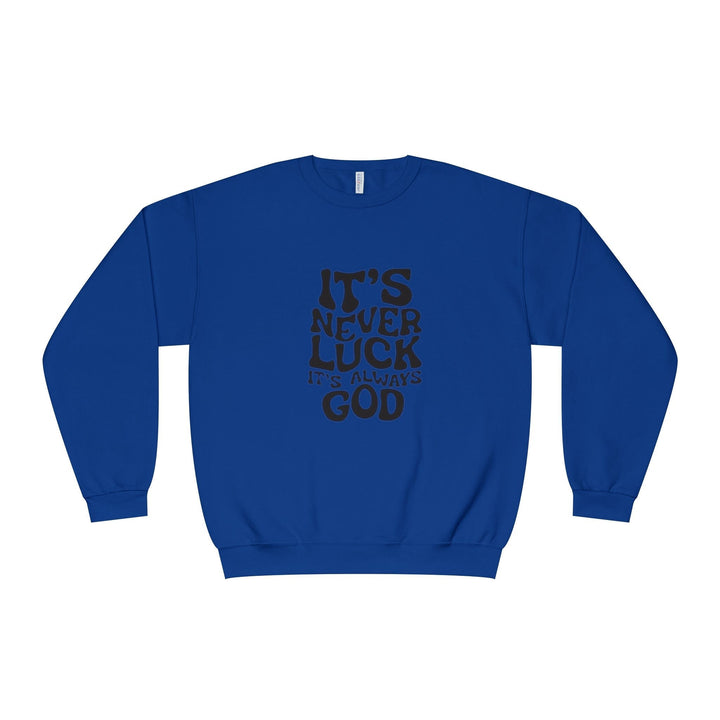 Faith Crewneck Sweatshirt - Premium Christian Fleece Apparel - Faith Scripture Gift | Gifts Of Words
