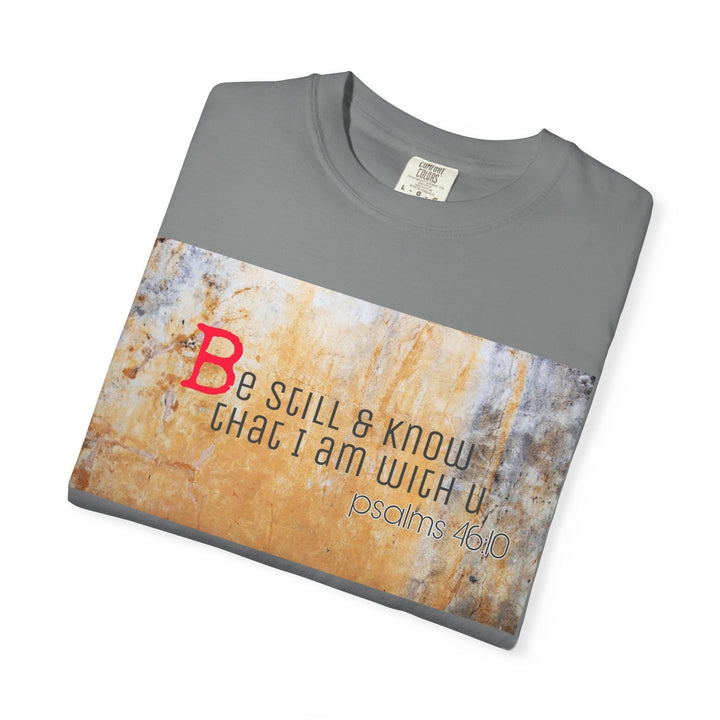 Garment-Dyed T-Shirt – Vintage Feel Premium Comfort Tee - Faith Scripture Gift | Gifts Of Words
