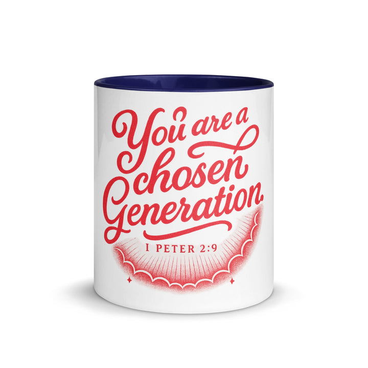 You are a chosen generation Mug - Faith Scripture Gift | Gifts Of Words
