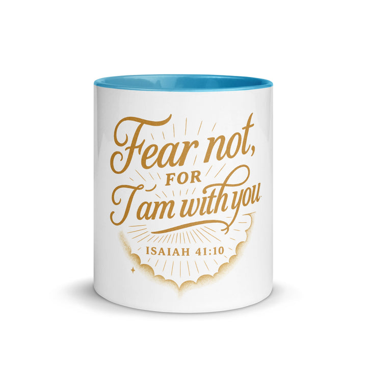 Fear not for I am withyou mug - Faith Scripture Gift | Gifts Of Words