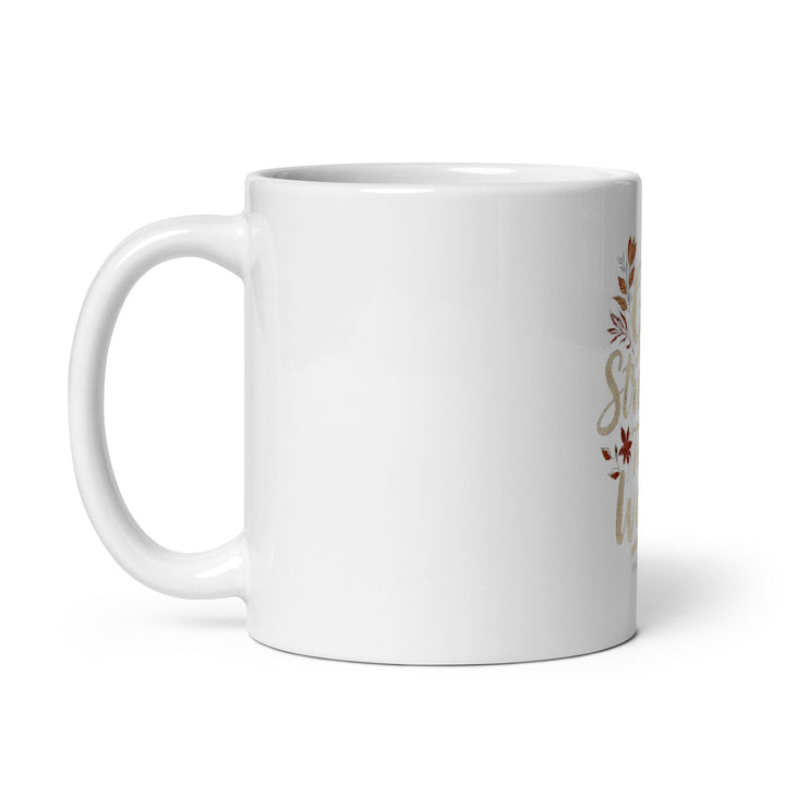 He Gives Strength Mug - Faith Scripture Gift | Gifts Of Words