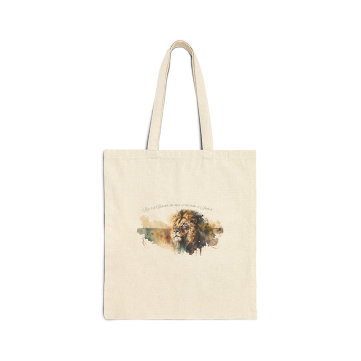 Cotton Canvas Tote Bag 100% Heavy Duty Cotton 15x16 Reusable Eco Shopping Bag with Long Handles Natural & White Options - Faith Scripture Gift | Gifts Of Words