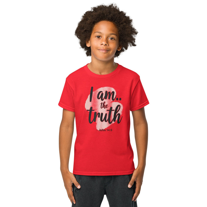 I Am The Truth Youth t-shirt - Faith Scripture Gift | Gifts Of Words