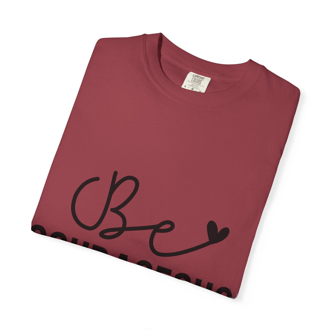 Be Courageous Joshua 1 9-01 Unisex Garment-Dyed T-shirt - Faith Scripture Gift | Gifts Of Words