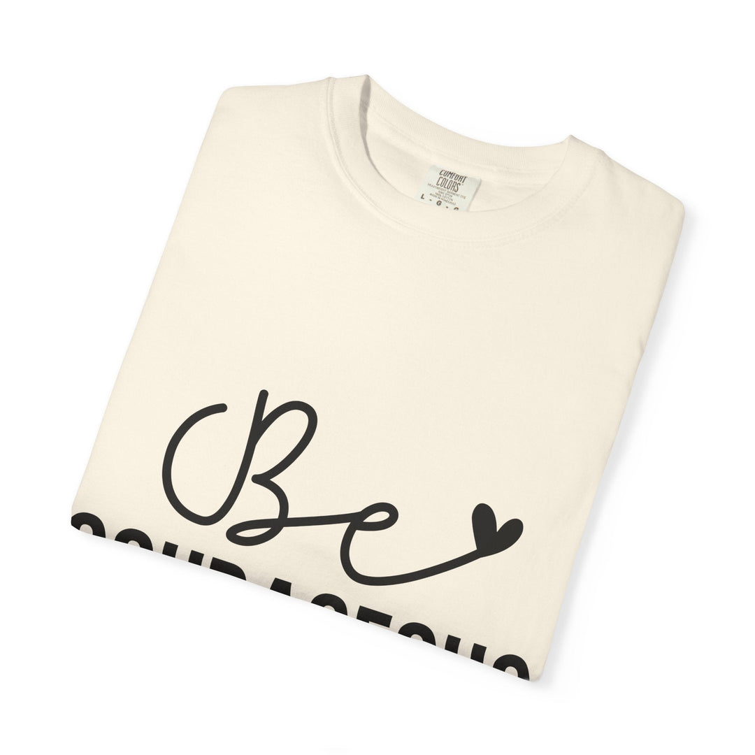 Be Courageous Joshua 1 9-01 Unisex Garment-Dyed T-shirt - Faith Scripture Gift | Gifts Of Words