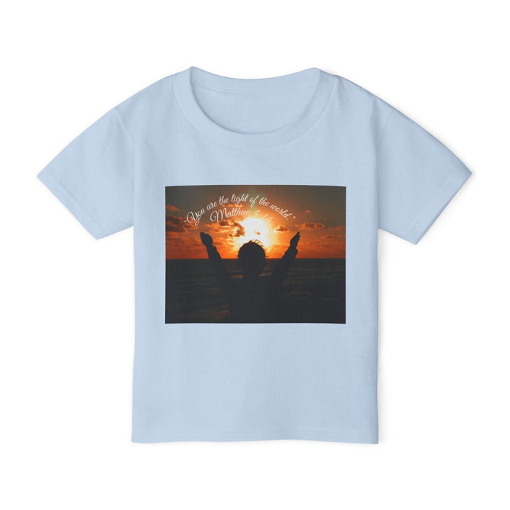 You are the light | Cotton™ Toddler T-shirt - Faith Scripture Gift | Gifts Of Words
