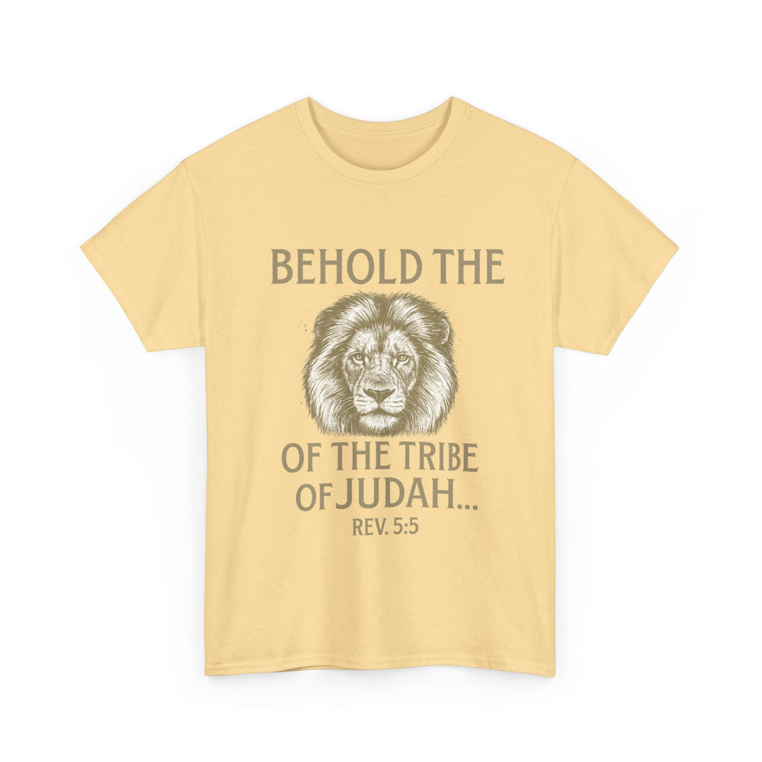 Lion of Judah Tee - Faith Scripture Gift | Gifts Of Words