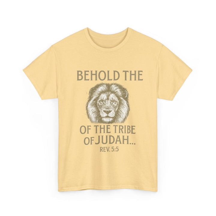 Lion of Judah Tee - Faith Scripture Gift | Gifts Of Words