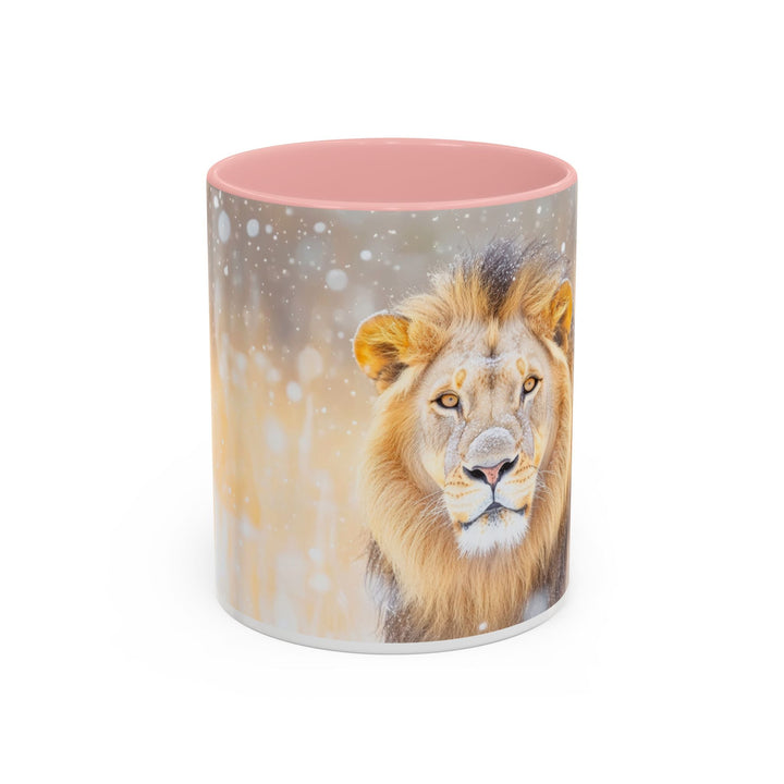 Golden Lion Stainless Accent Coffee Mug (11, 15oz) - Faith Scripture Gift | Gifts Of Words